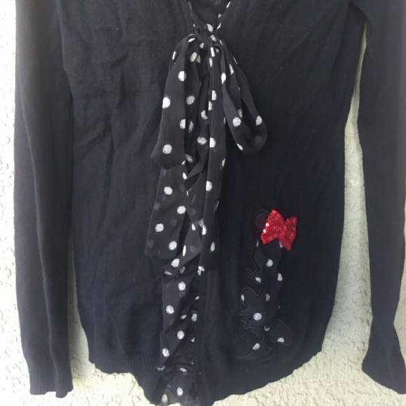 Disney parks authentic Minnie Mouse cardigan sweat - Picture 5 of 8